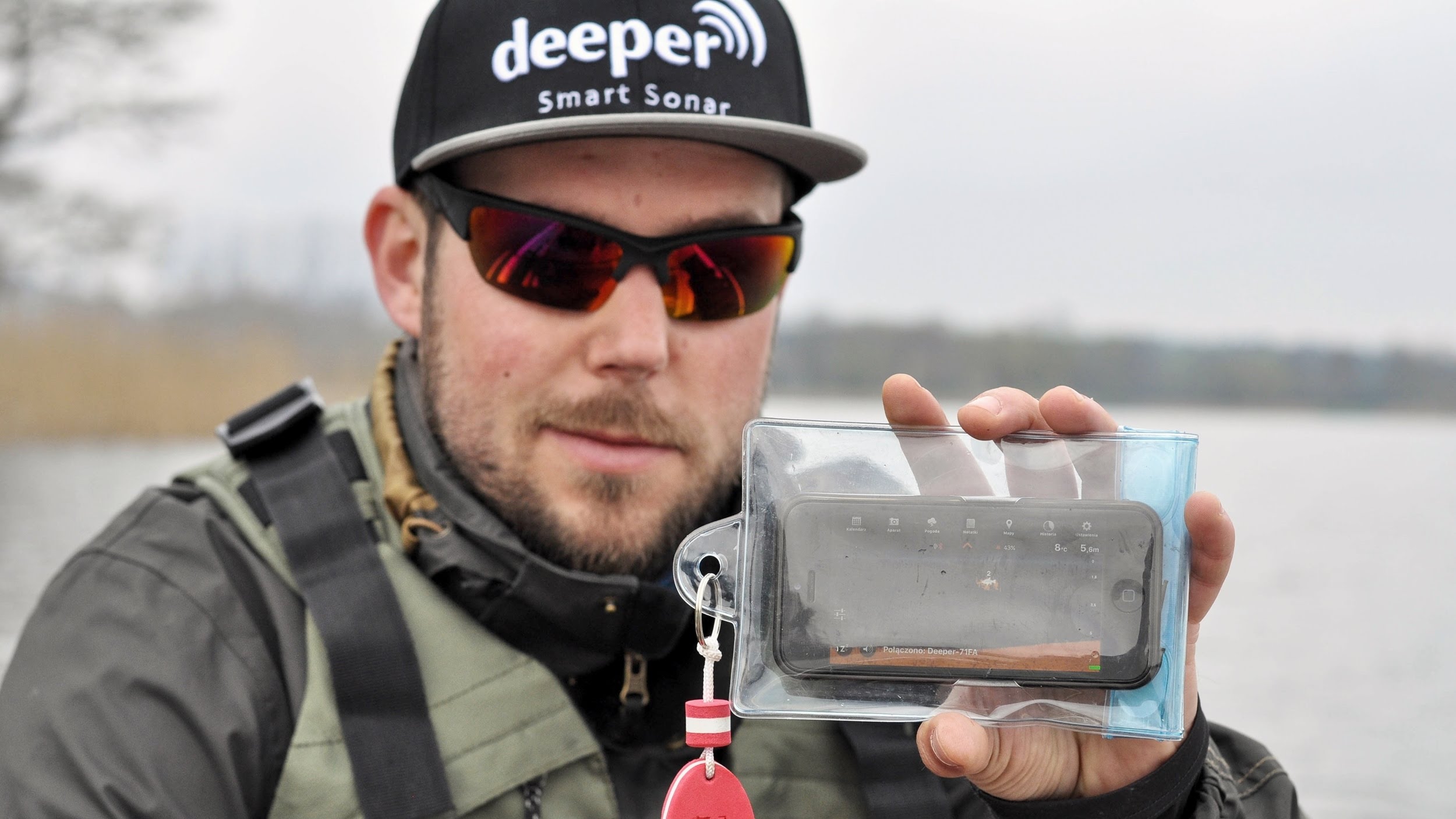 Echosonda Deeper Fishfinder – wędkowanie z łodzi